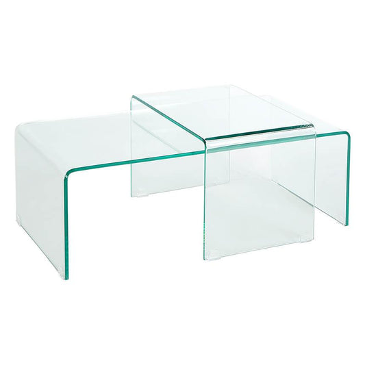 Set de 2 masute din sticla Fantome Invicta Interior1