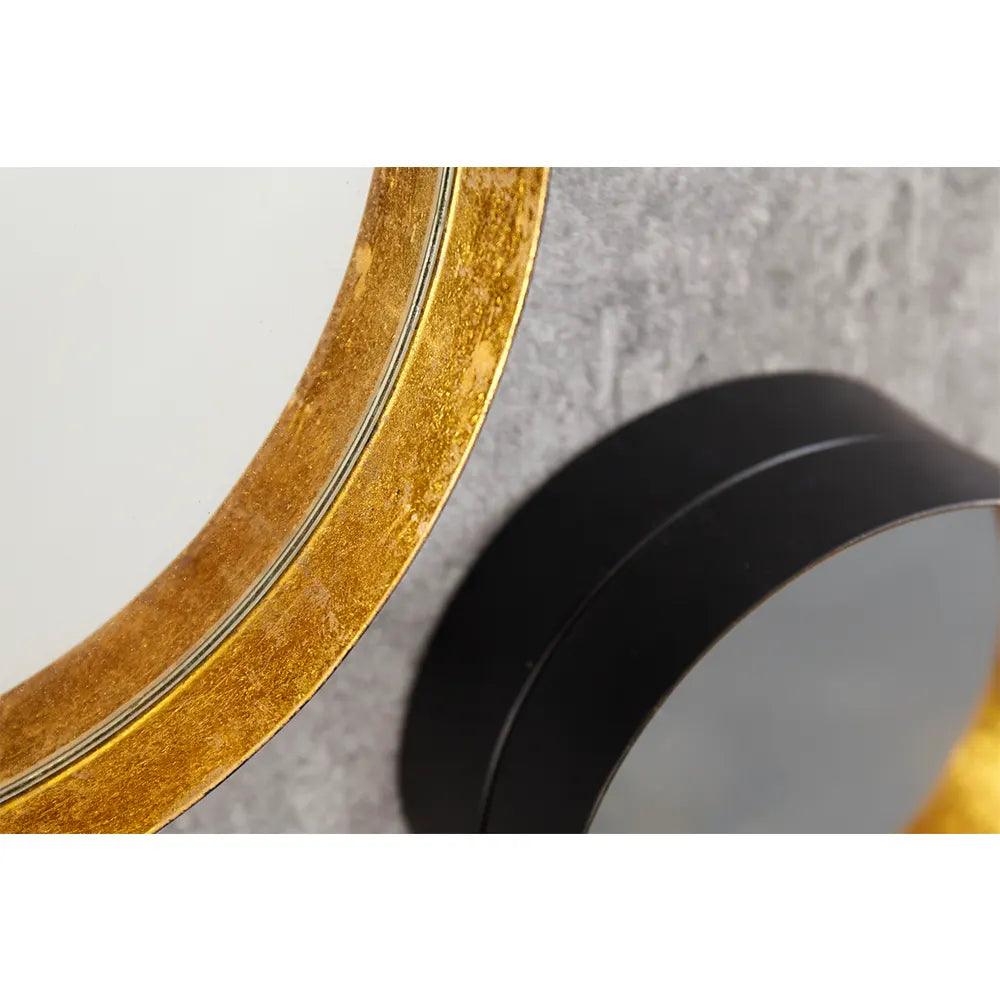 Set de 3 oglinzi negre gold Wall Invicta Interior4
