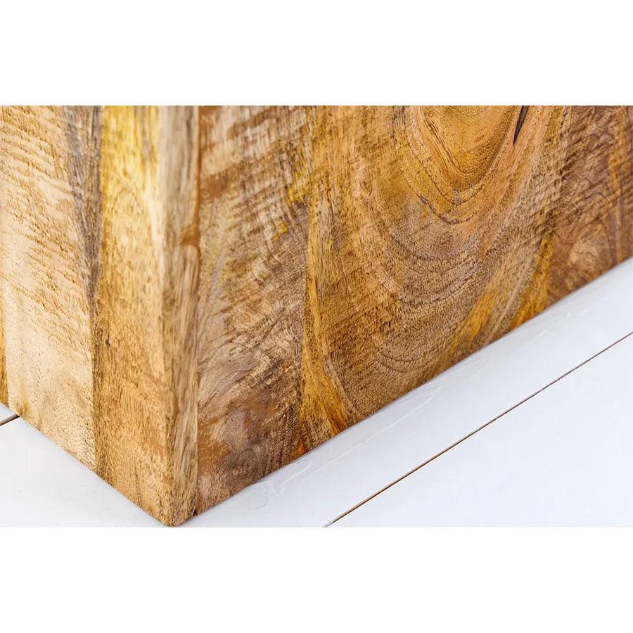 Set de 2 masute maro din lemn Curacao Invicta Interior - Poetic Store