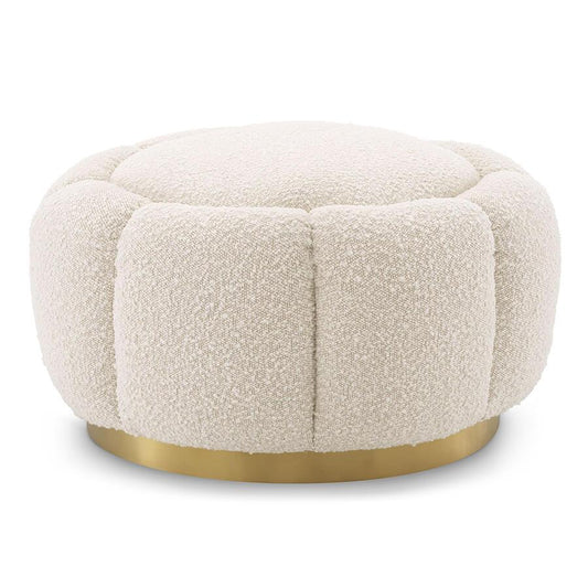 Taburet alb din poliester Inger Eichholtz 1