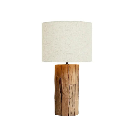Veioza maro din lemn Roots II Invicta Interior - Poetic Store